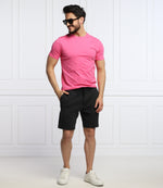 BOSS Banks1 Slim-fit shorts in stretch cotton