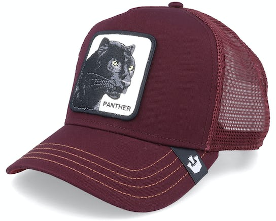 Goorin Bros The Black Panther Maroon Trucker