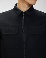 C.P. Company Gabardine Zipped Shirt