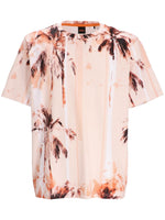 BOSS Palm Trees Summer Tee