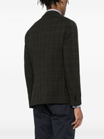 Boss SLIM-FIT JACKET IN CHECKED STRETCH Blazer