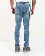 Neon Sid Faded Paint Denim Jeans