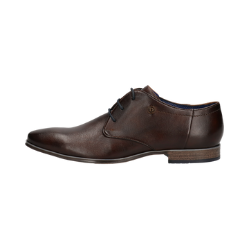 Bugatti Morino Business Shoe in Dark Brown