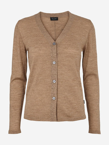 Sand Women's Fellini Lee Light Camel Cardigan