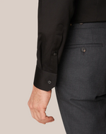 Black Signature Twill Shirt