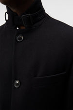 J. Lindeberg Holger Melton Black Coat