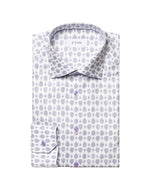 Eton Men's Paisley Print Slim Fit Shirt