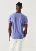 Patrick Assaraf Pima Cotton Stretch V-Neck