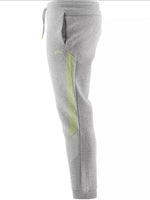 BOSS Hadiko 2 Stretch-fabric tracksuit bottoms with curved logo