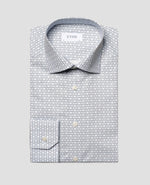 Eton Contemporary Fit Timeless Dress Shirt with Geometric Print