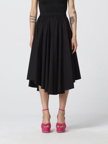 Michael Kors Cotton Poplin Pull On Skirt