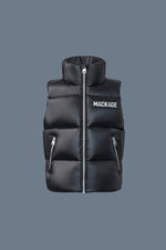 Mackage Unisex Charlee Lustrous Light Down Puffer Vest for Kids (8-14 Years)