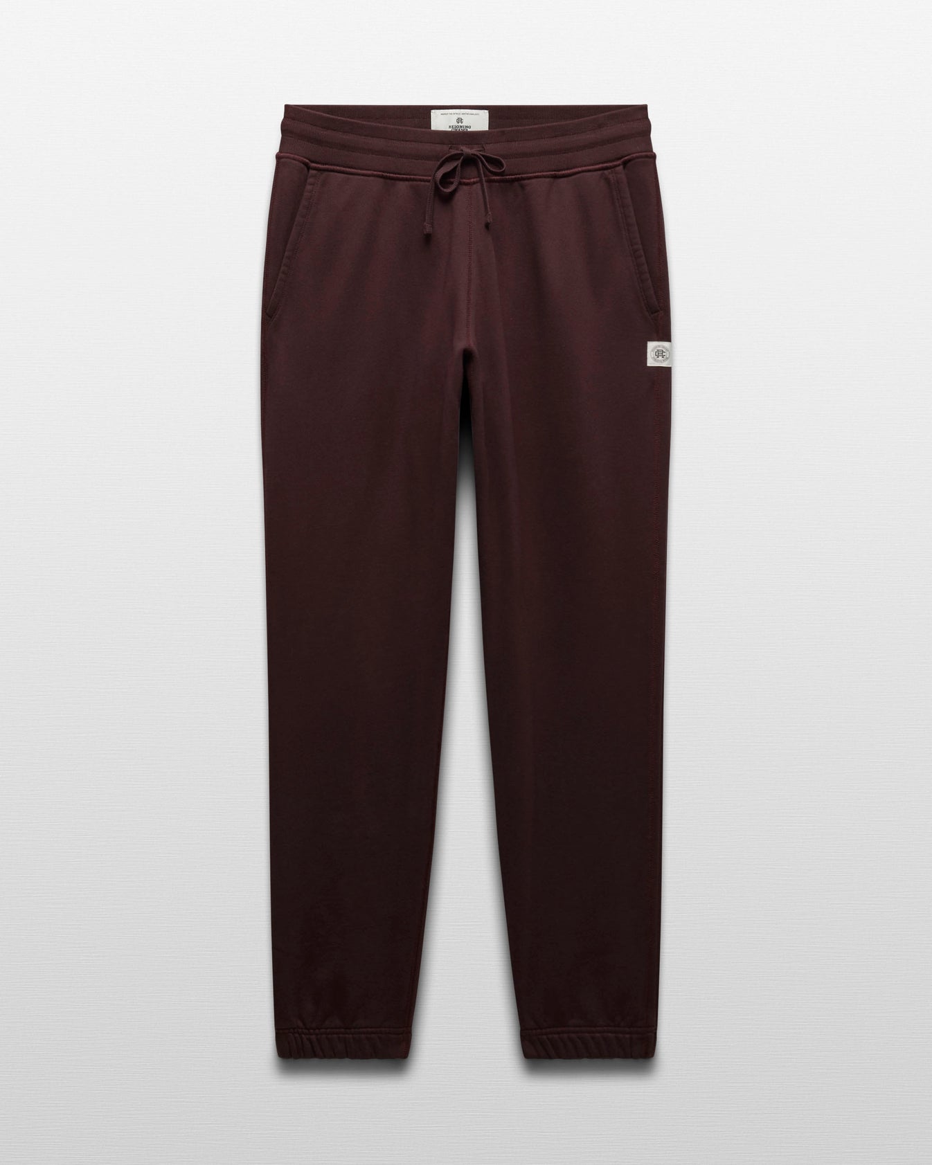 Reigning Champ Midweight Terry Standard Sweatpant- Oxblood