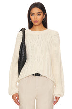 Free People Frankie Cable Sweater