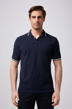 Good Man Brand Soft Slub Match Point Polo