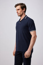 Good Man Brand Soft Slub Match Point Polo