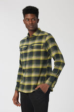 Good Man Brand Stadium Shirt Jacket in Brushed Fannel