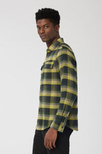 Good Man Brand Stadium Shirt Jacket in Brushed Fannel