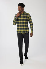 Good Man Brand Stadium Shirt Jacket in Brushed Fannel