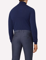 J. Lindeberg Lyd Merino Turtleneck In JL Navy