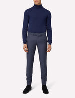 J. Lindeberg Lyd Merino Turtleneck In JL Navy