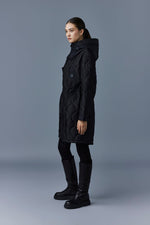 Mackage Kula Black Heritage Quilted Long Coat