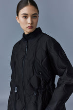 Mackage Kula Black Heritage Quilted Long Coat