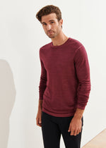 Patrick Assaraf Extra-Fine Merino Vintage Wash Crew