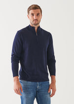 Patrick Assaraf 1/4 Zip Sweater