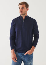 Patrick Assaraf 1/4 Zip Sweater