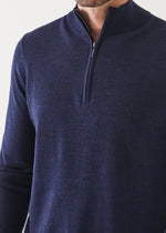 Patrick Assaraf 1/4 Zip Sweater