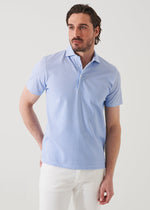 Patrick Assaraf Mini Geo Print Polo Shirt