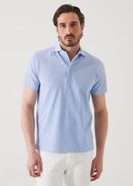 Patrick Assaraf Mini Geo Print Polo Shirt