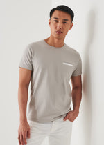 Patrick Assaraf Pima-Cotton Stretch Pocket T-Shirt