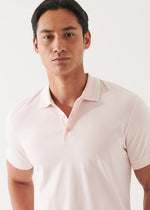 Patrick Assaraf Iconic Tipped Buttoned Polo