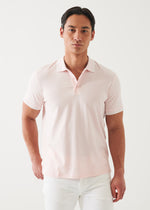 Patrick Assaraf Iconic Tipped Buttoned Polo