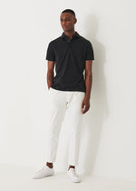 Patrick Assaraf pima Cotton Stretch Polo