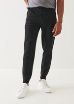 PATRICK ASSARAF STRETCH DRAWSTRING JOGGER