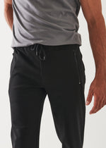 PATRICK ASSARAF STRETCH DRAWSTRING JOGGER