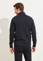 Patrick Assaraf Stretch Quilted Track Jacket