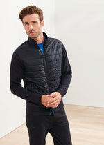 Patrick Assaraf Stretch Quilted Track Jacket