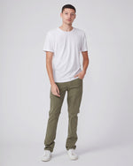 PAIGE Lennox Slim in Mossy Stone Twill