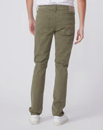 PAIGE Lennox Slim in Mossy Stone Twill