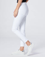 PAIGE Hoxton Crop in Crisp White