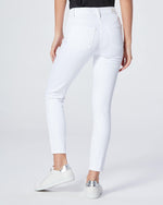 PAIGE Hoxton Crop in Crisp White