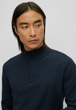 BOSS Loberto Sweater in Navy