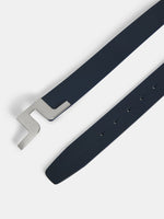 J Lindeberg Bridger Leather Belt