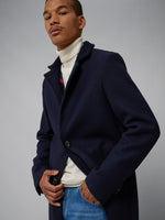 J. Lindeberg Holger Melton JL Navy Coat