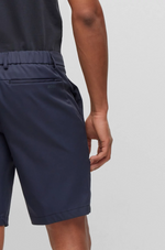 BOSS SLIM-FIT SHORTS IN WATER-REPELLENT TWILL