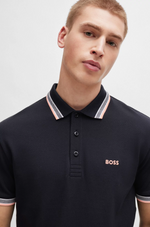 BOSS Paddy Polo with Contrast Logo Details